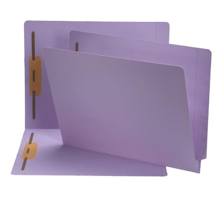 Smead Color Fastener Folder, 3/4" Exp, Letter, 50/BX, Lavender PK SMD25540